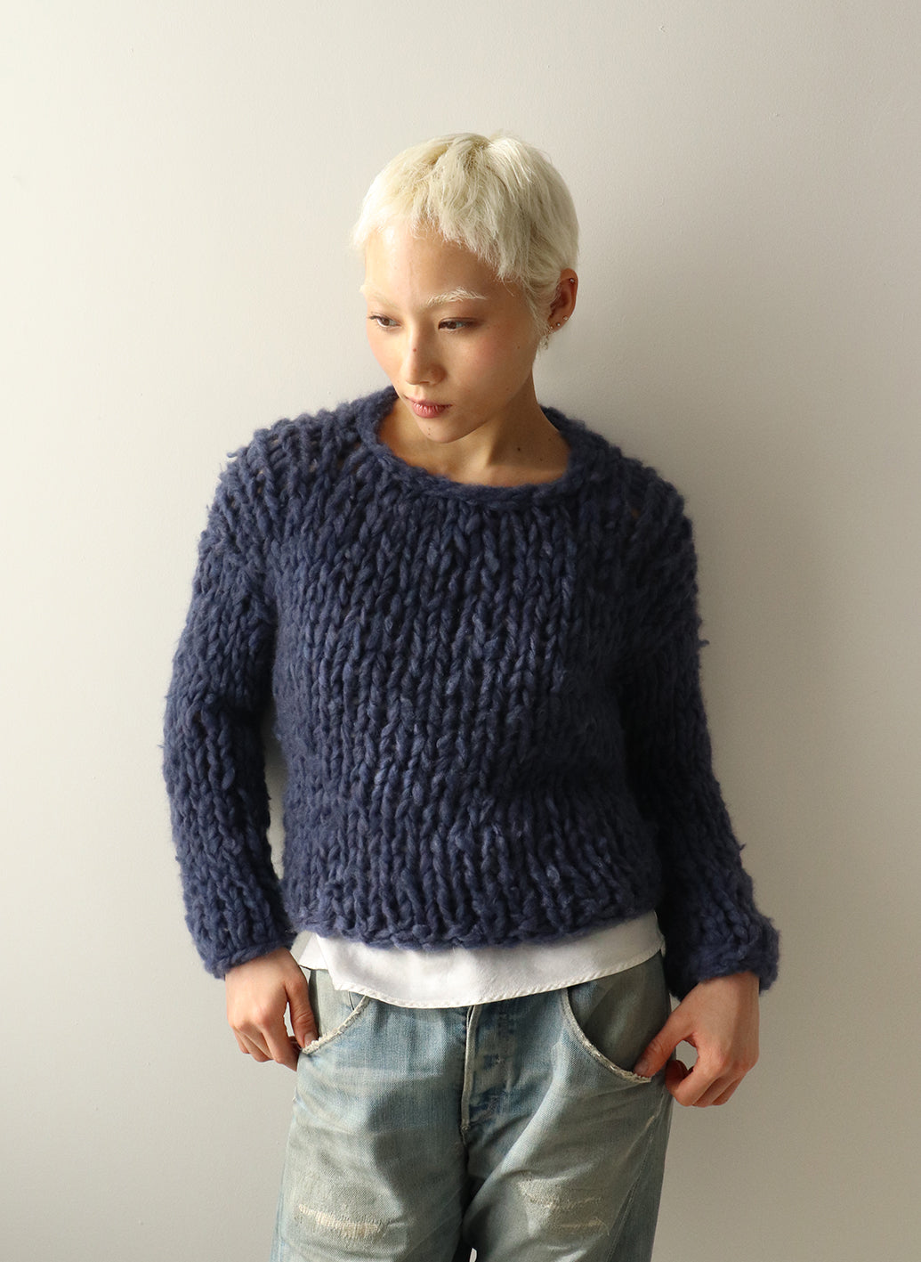 Cashmere Sweater - Blue