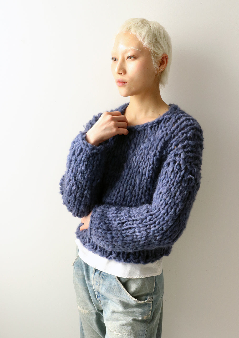 Cashmere Sweater - Blue