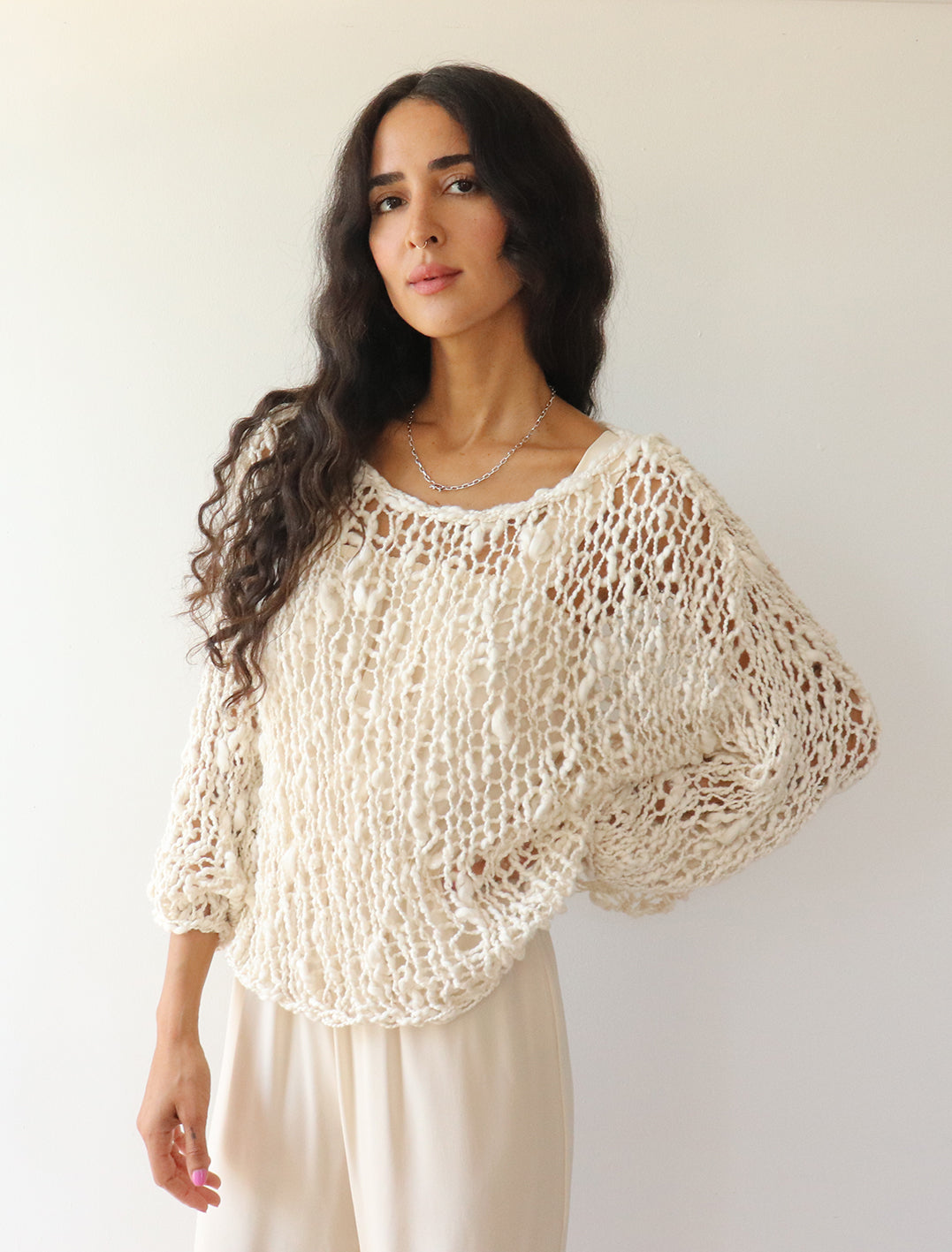 The Signature Girlfriend Sweater - Natural