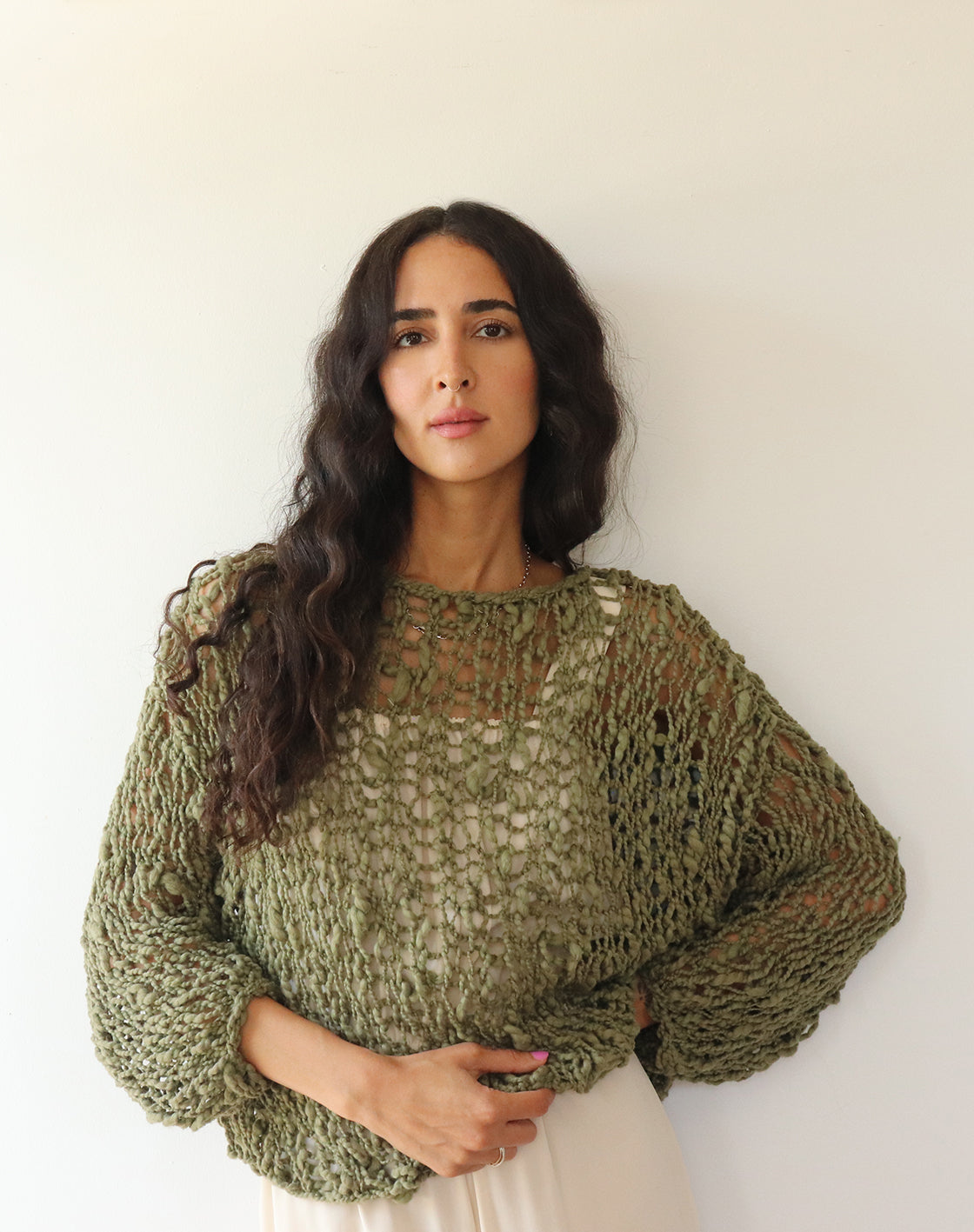 The Signature Girlfriend Sweater - Olive