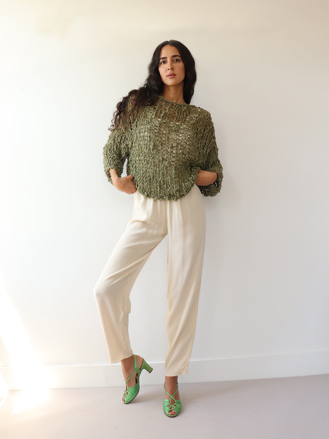The Signature Girlfriend Sweater - Olive