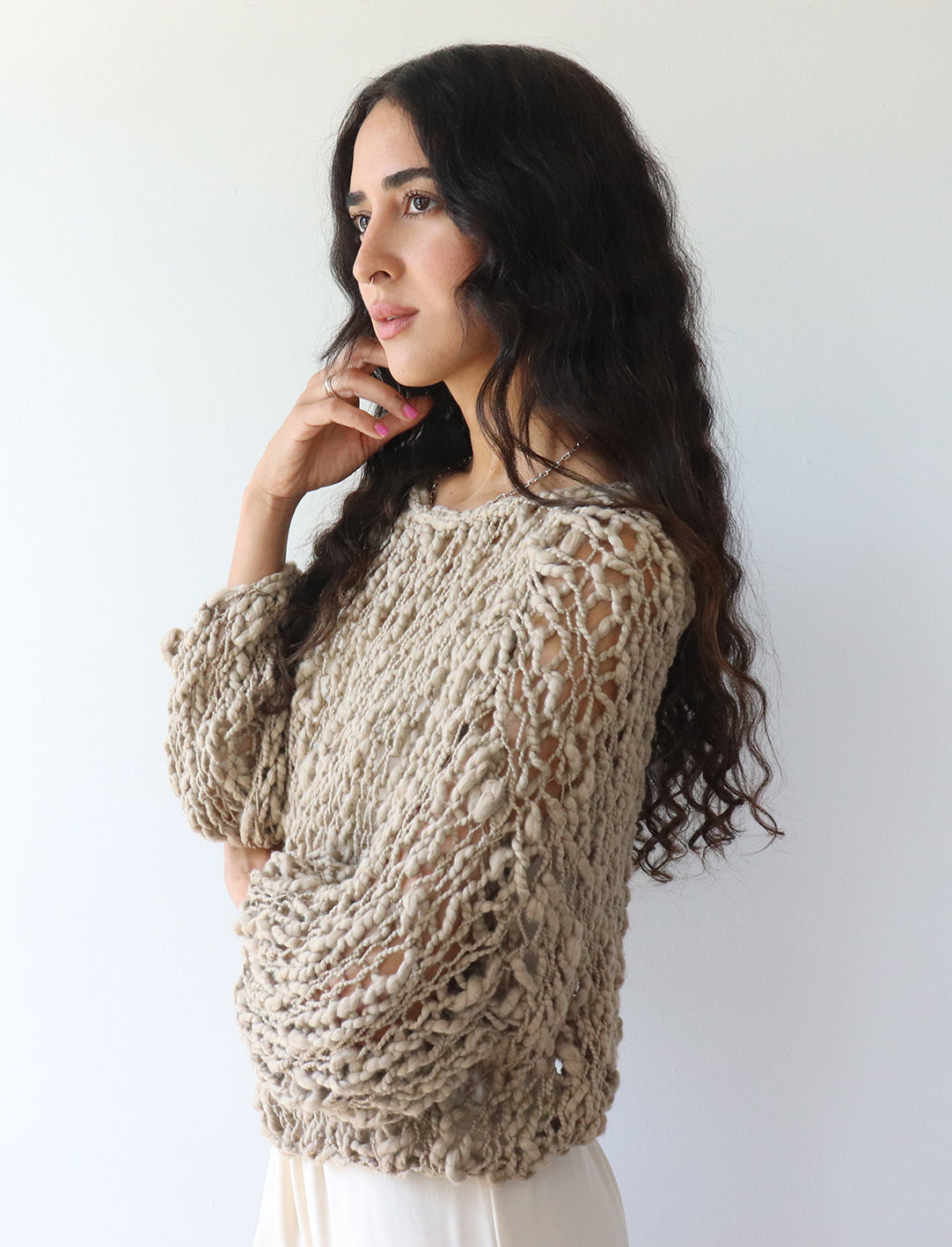 The Signature Girlfriend Sweater - Taupe