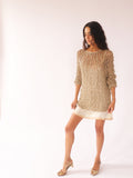 The Cotton Boyfriend Sweater - Tan