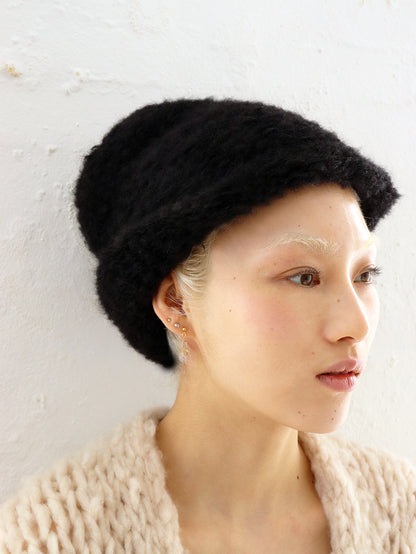 The Mohair Hat – Black