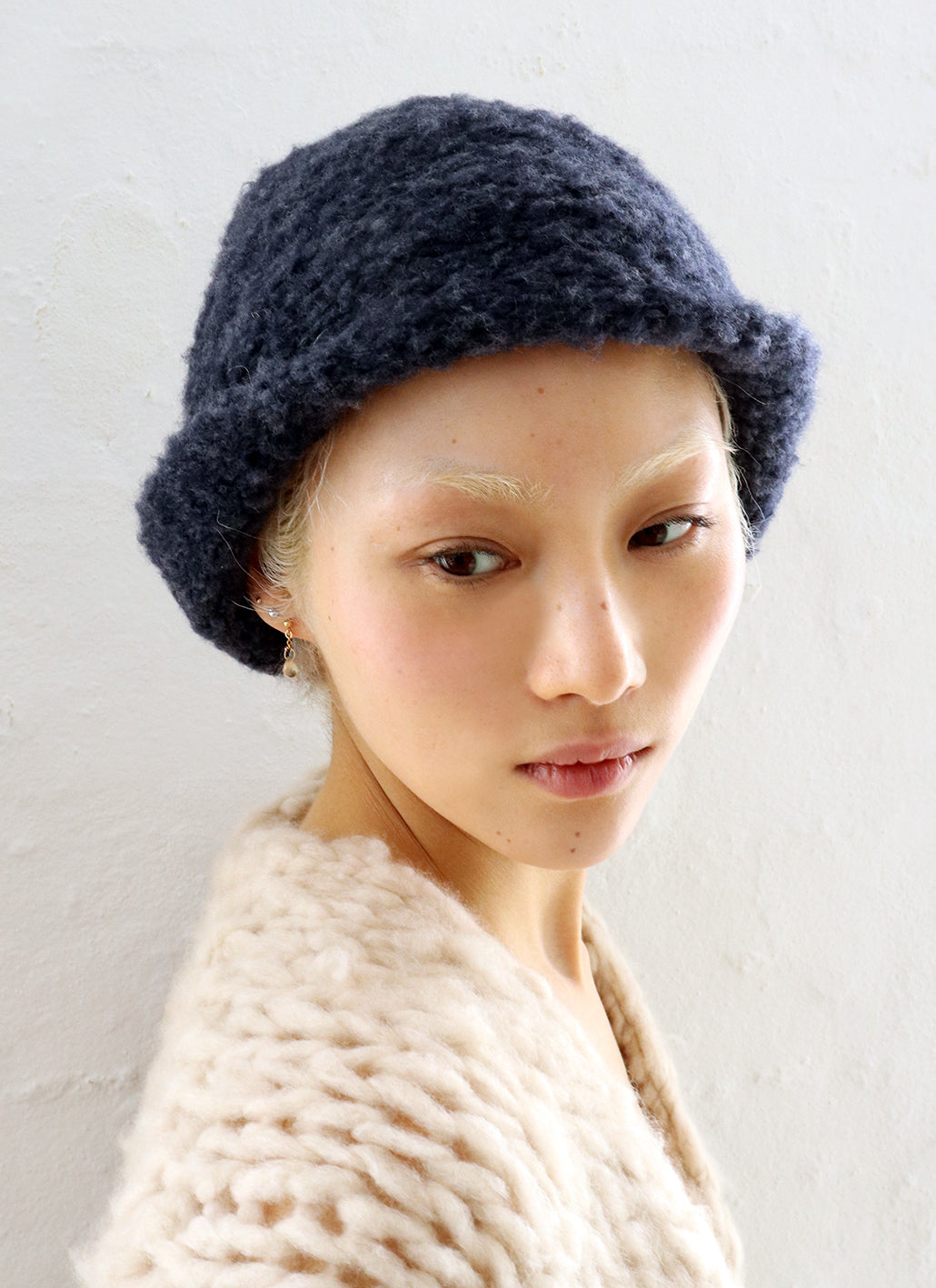 The Merino Hat – Blue