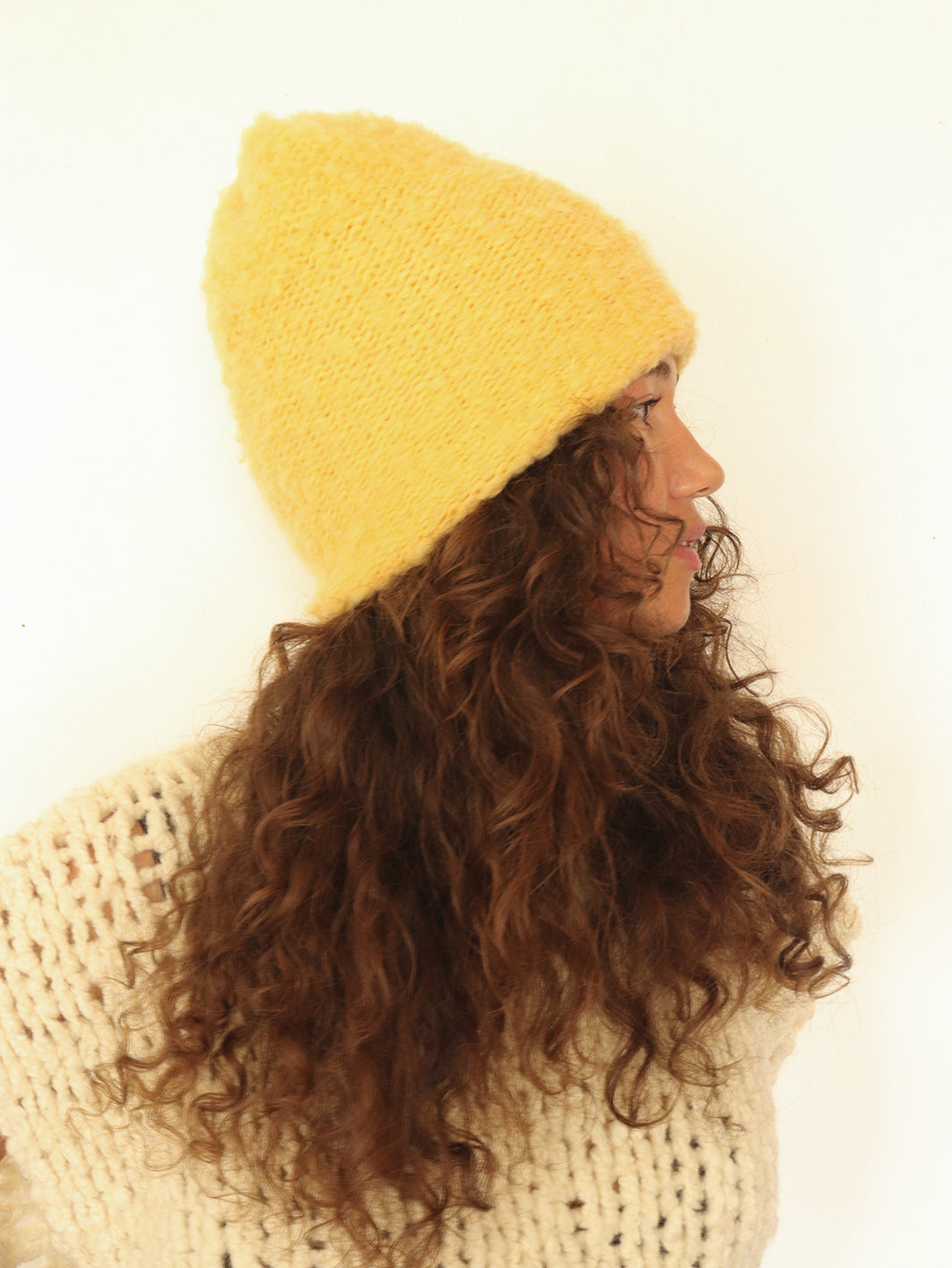 Virgin Wool Hat  - Burnt Butter