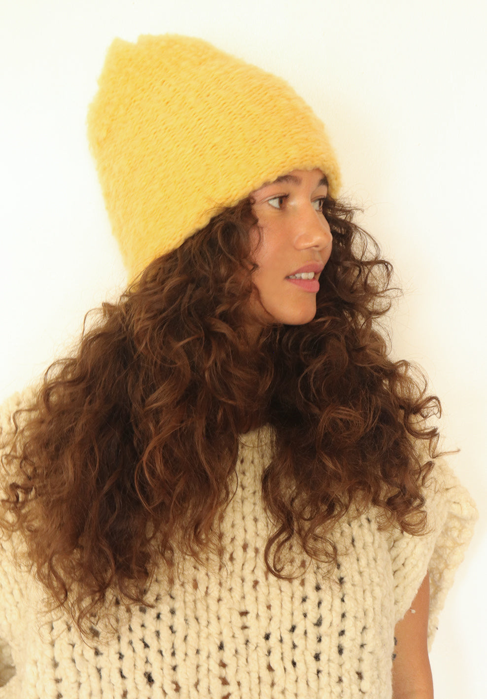 Virgin Wool Hat  - Burnt Butter