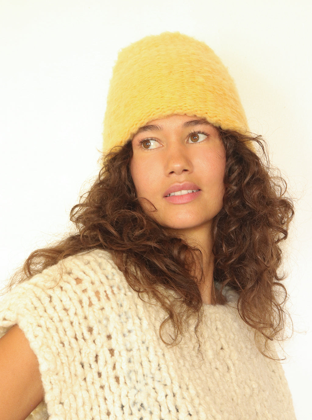 Virgin Wool Hat  - Burnt Butter