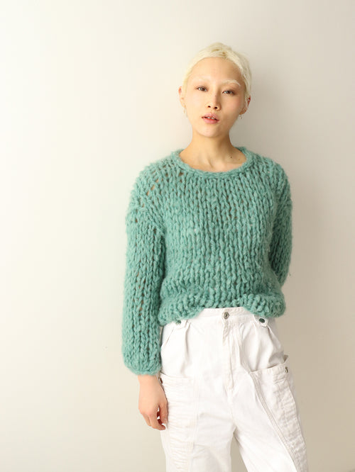 Cashmere Sweater - Sea Green
