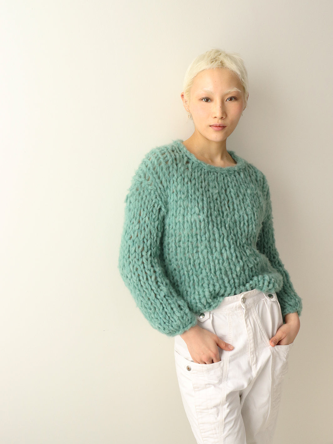 Cashmere Sweater - Sea Green
