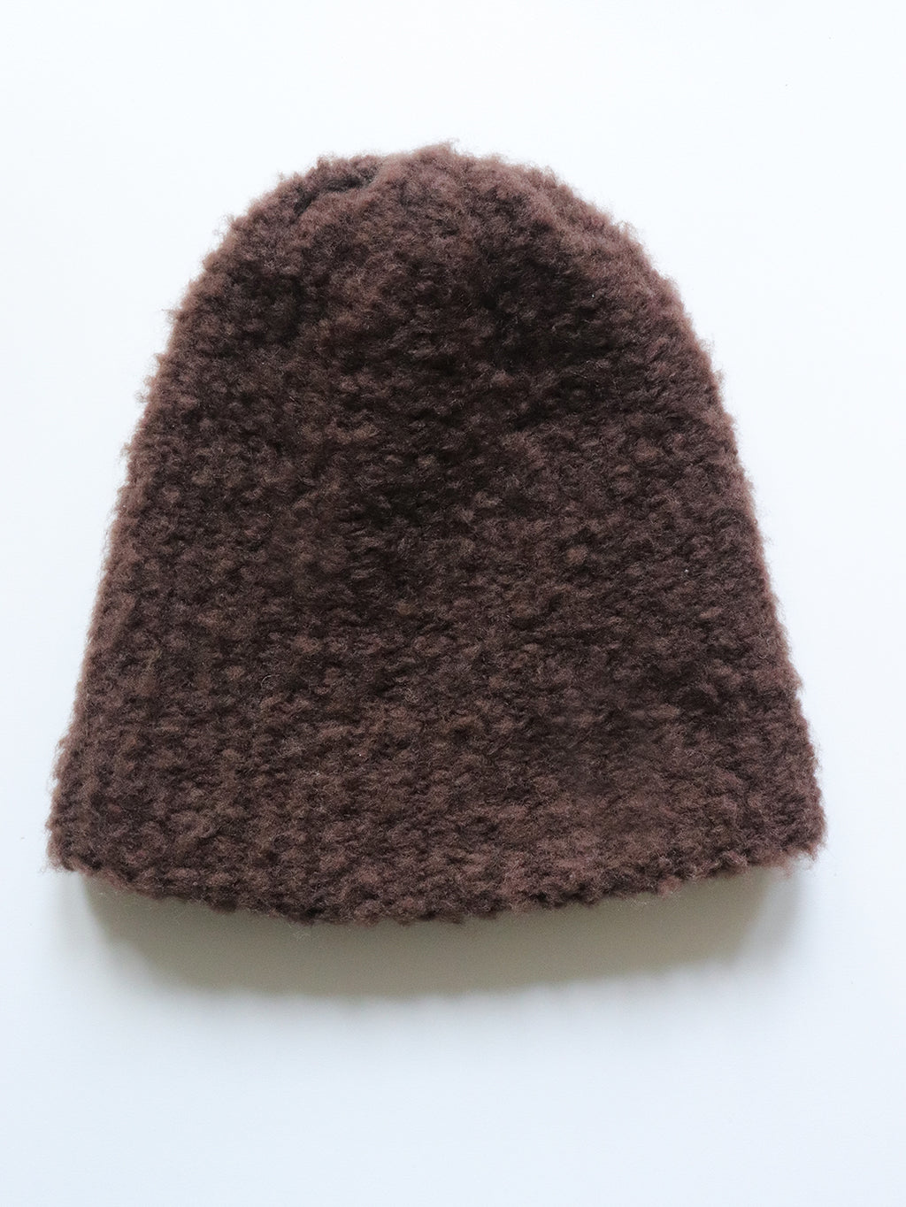 Merino Wool Hat  - Chocolate