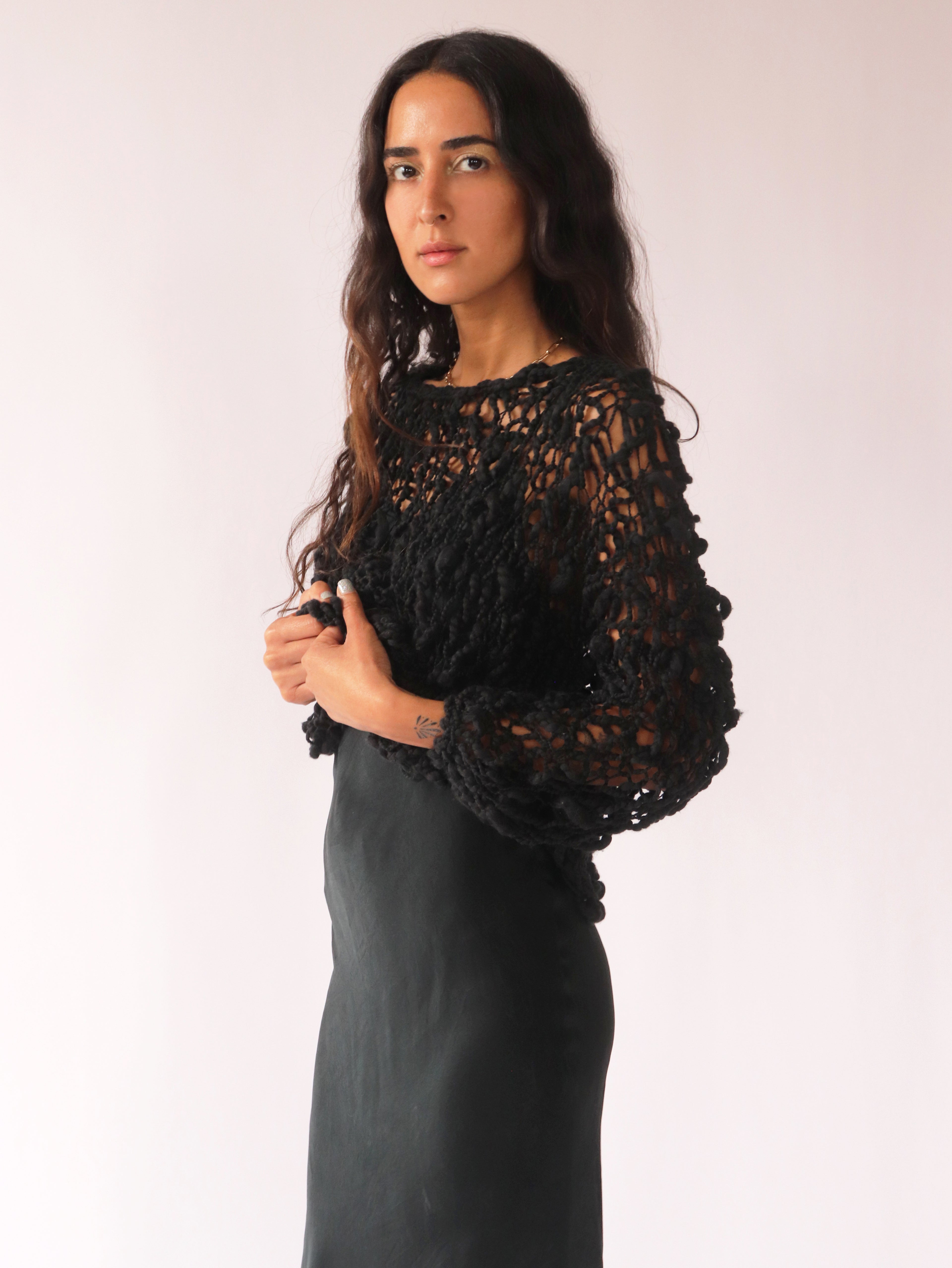 The Signature Girlfriend Sweater - Black