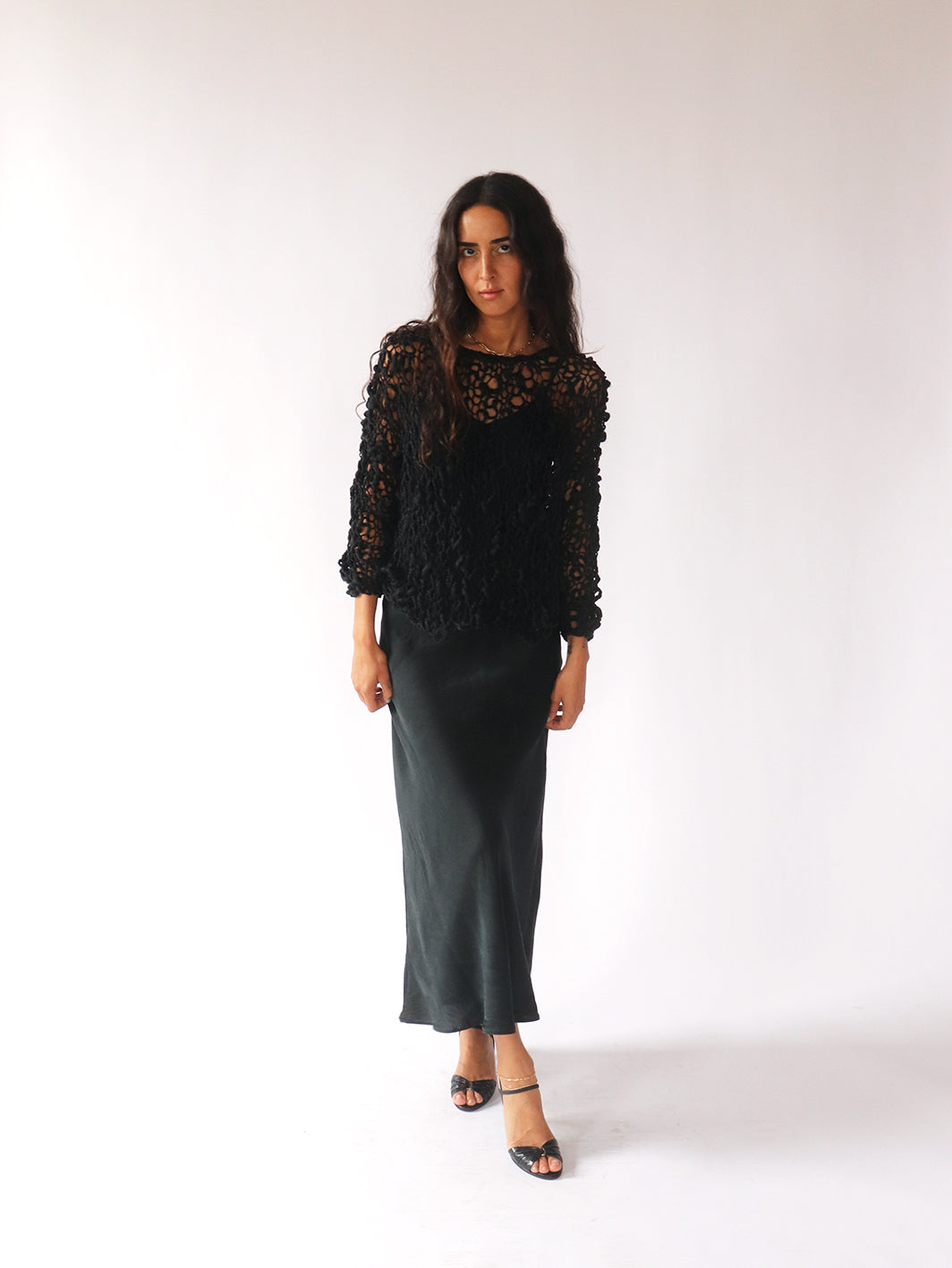 The Signature Girlfriend Sweater - Black