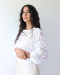 The Signature Girlfriend Sweater - White
