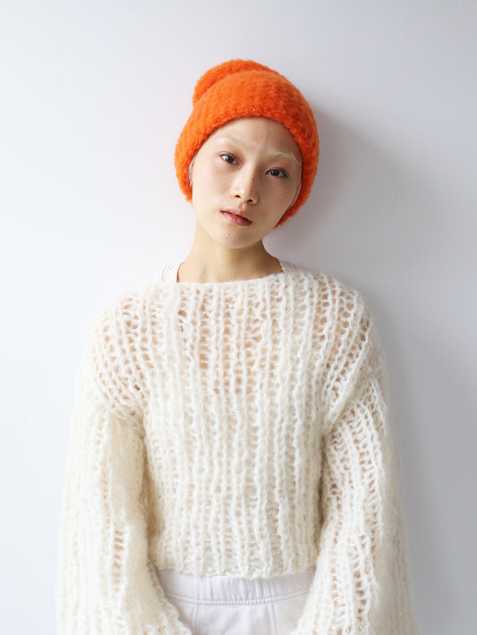 The Merino Hat – Orange