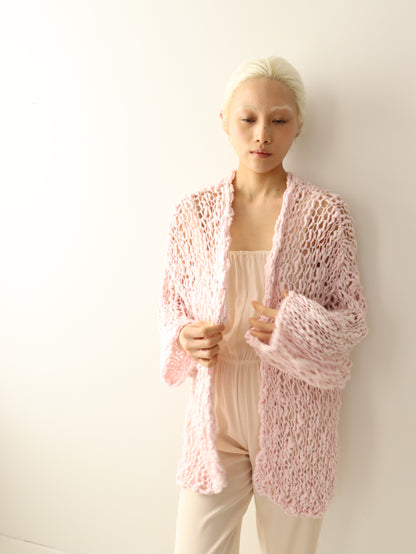 Long Cotton Robe - BB Rose