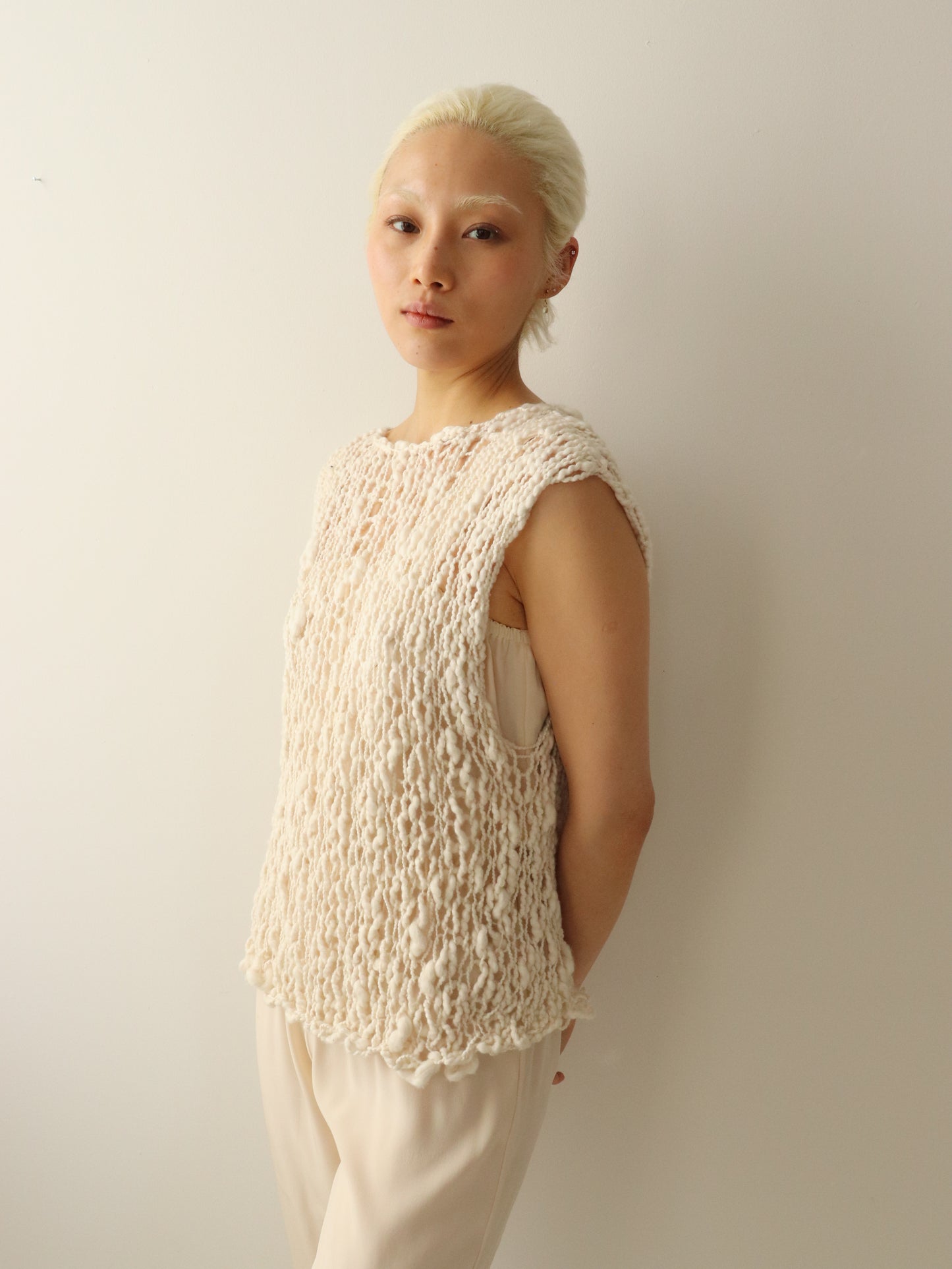 Cotton Vest - Natural