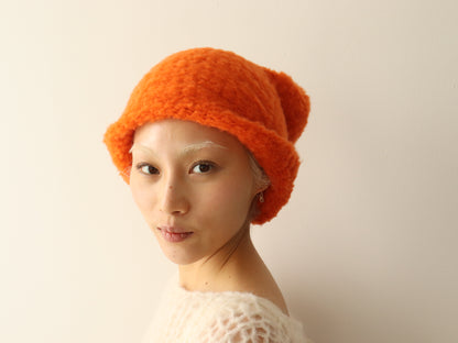 Merino Hat - Orange