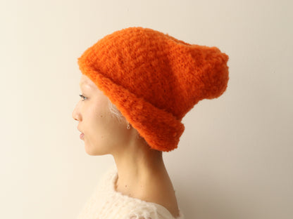 Merino Hat - Orange