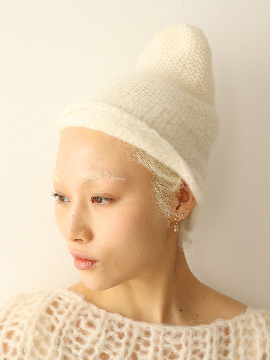Cashmere Hat - Off White