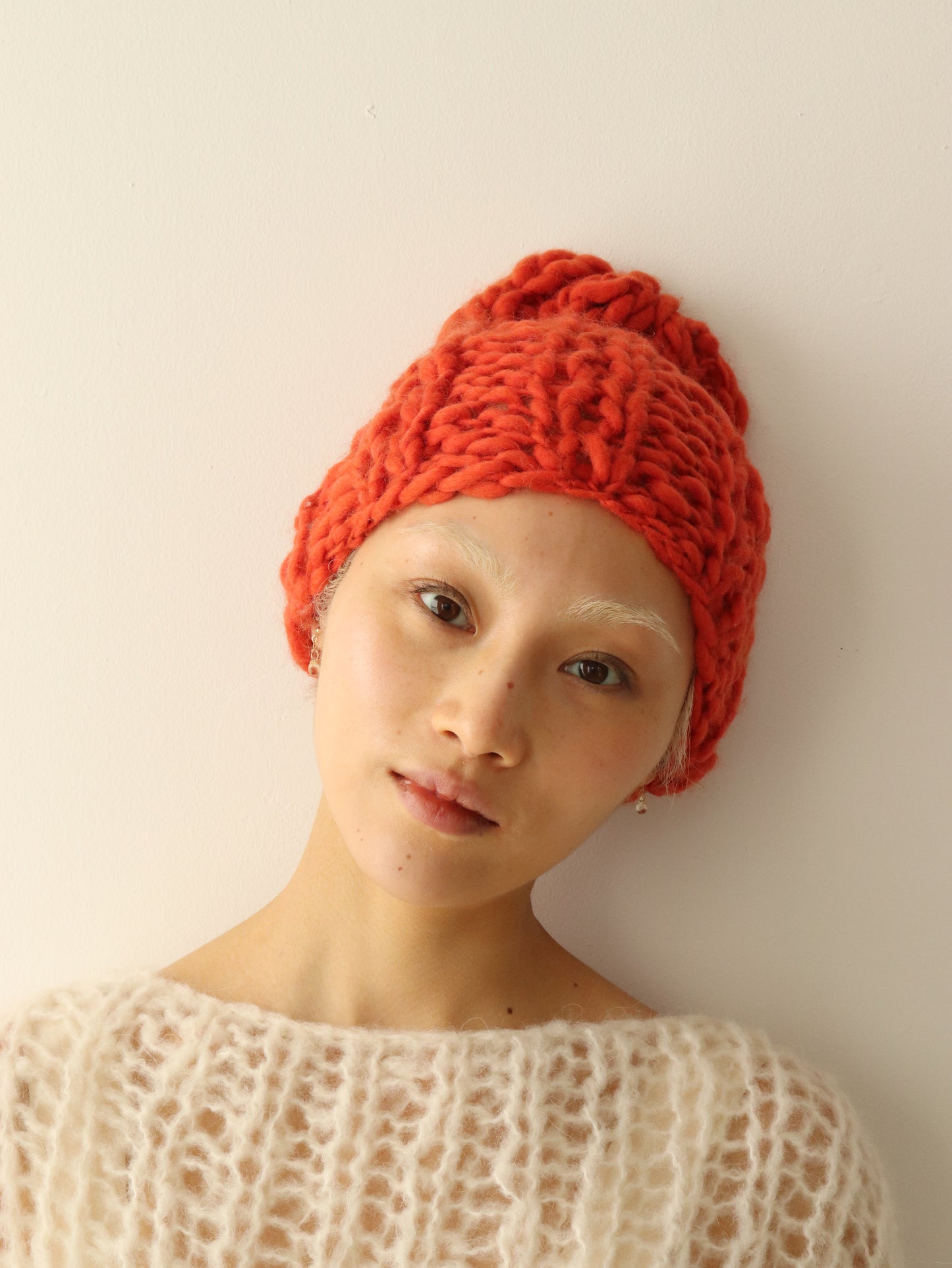 Wool Hat - Red