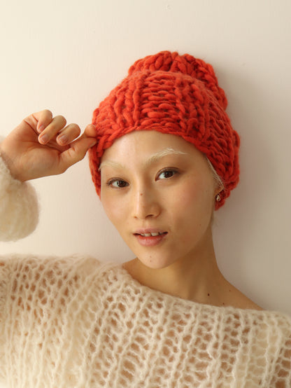 Wool Hat - Red