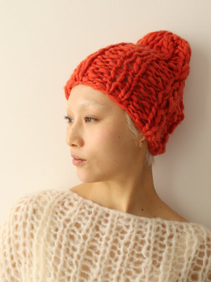 Wool Hat - Red