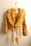 Wool - Cropped Robe - Sunflower
