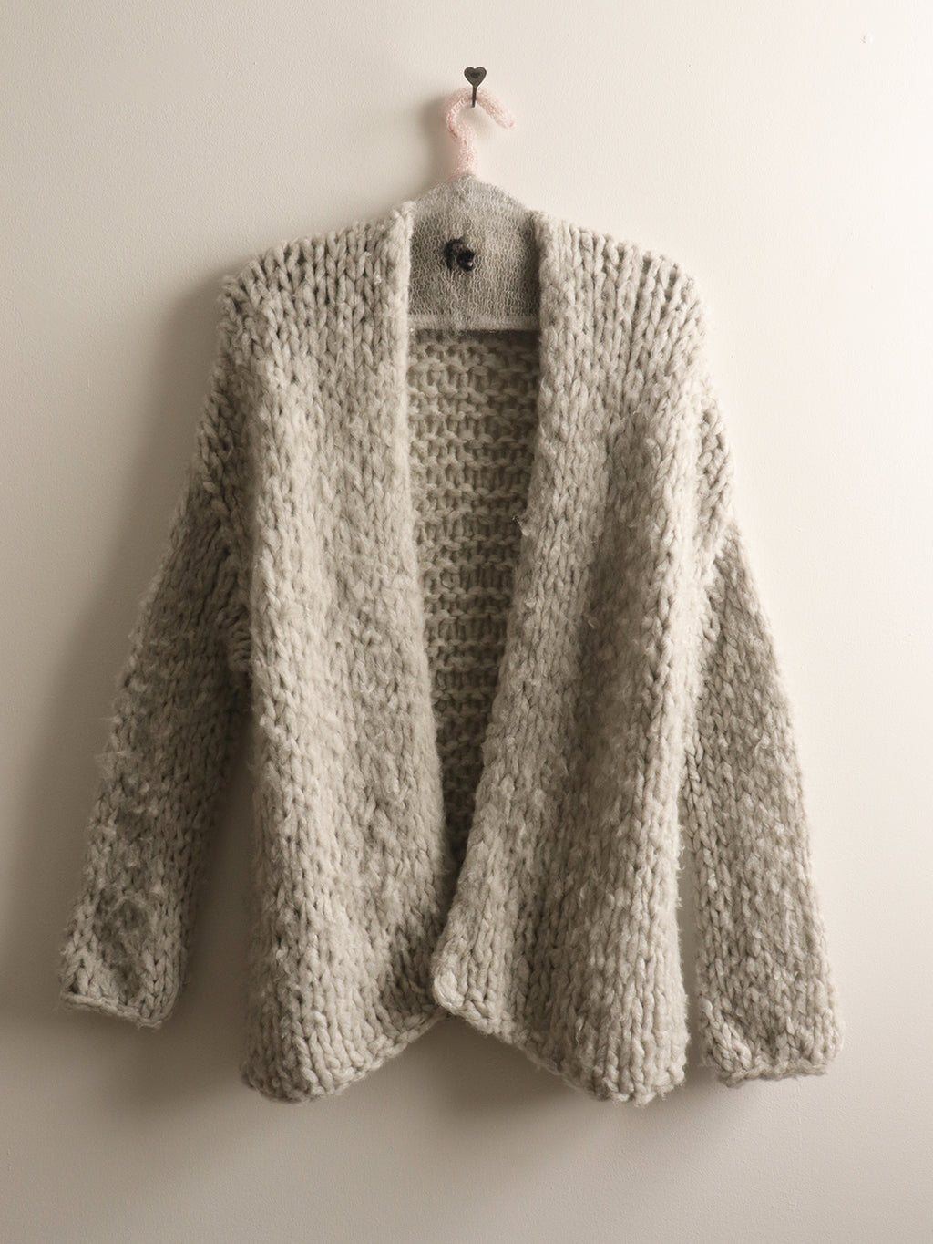 Cashmere Long Robe - Gray