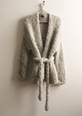 Cashmere Long Robe - Gray