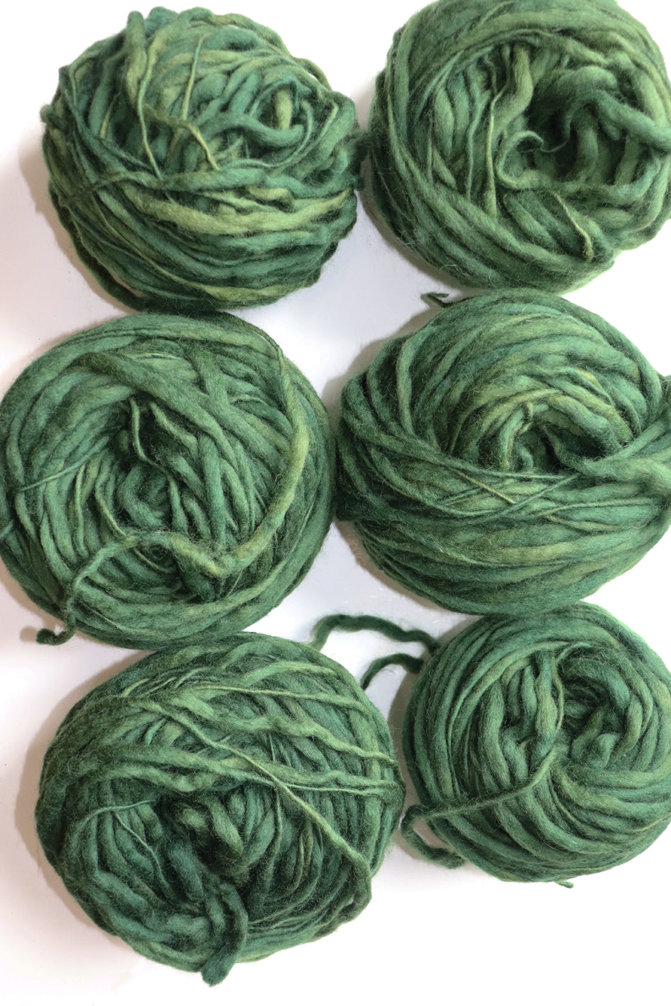 Wool | Wheat Grass | LOT of 6 Balls