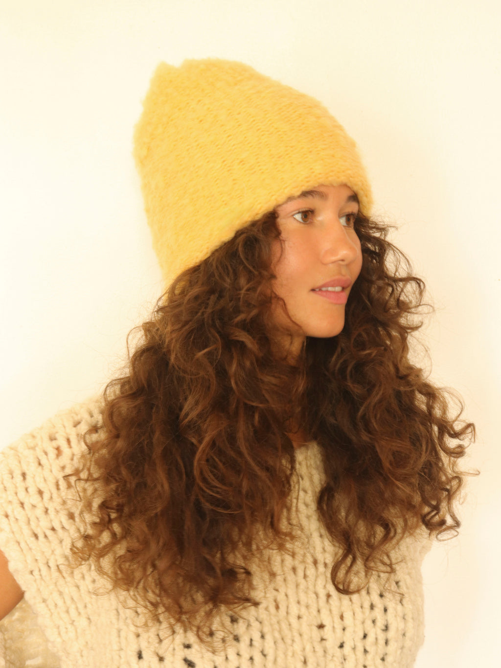 Virgin Wool Hat  - Burnt Butter