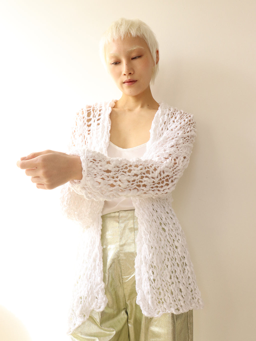 The Long Robe - White