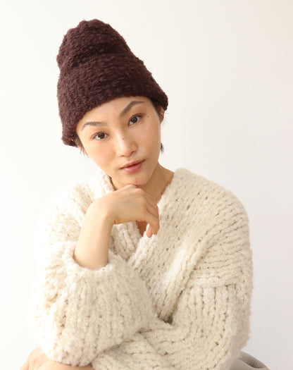 The Merino Hat – Maroon