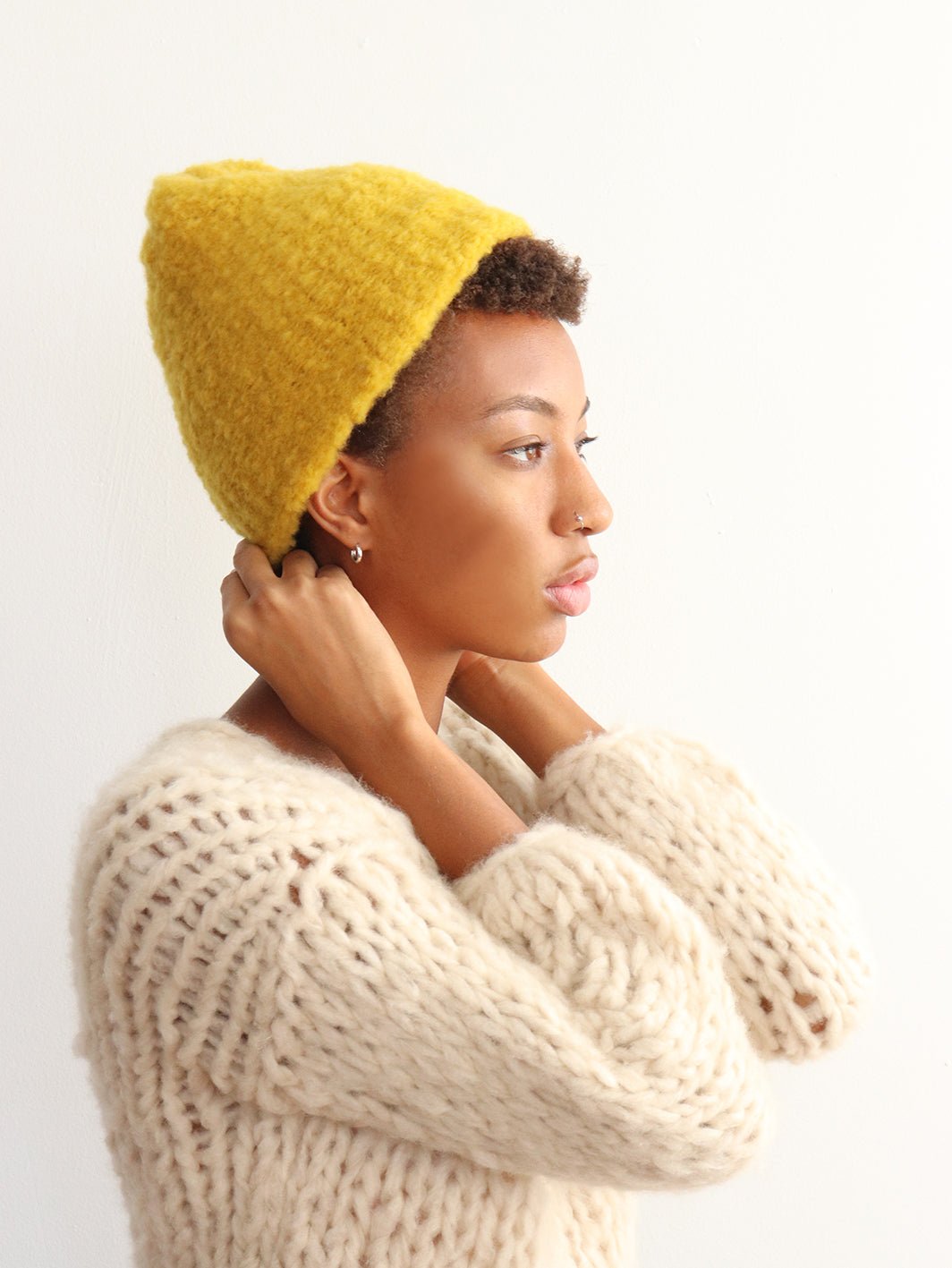 The Merino Hat – Mustard