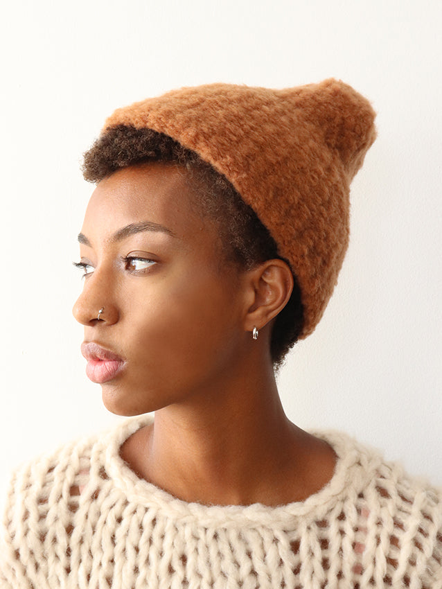 The Merino Hat – Caramel