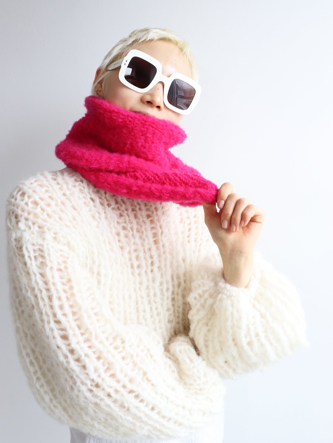 Snood - Hot Pink