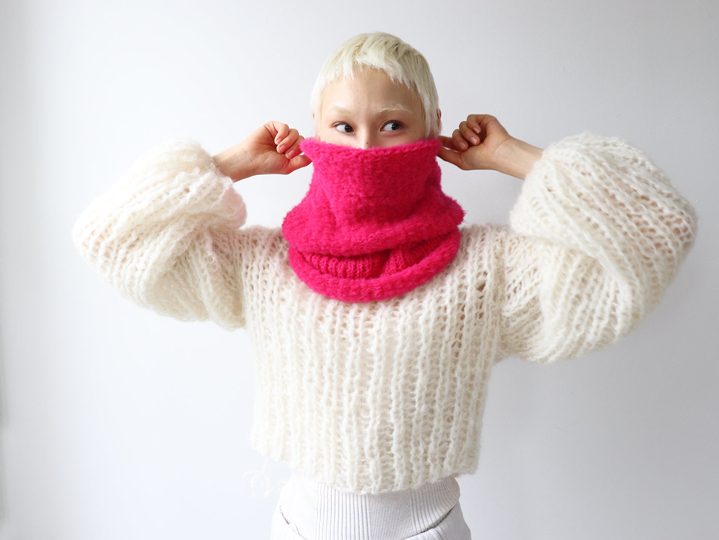 Snood - Hot Pink