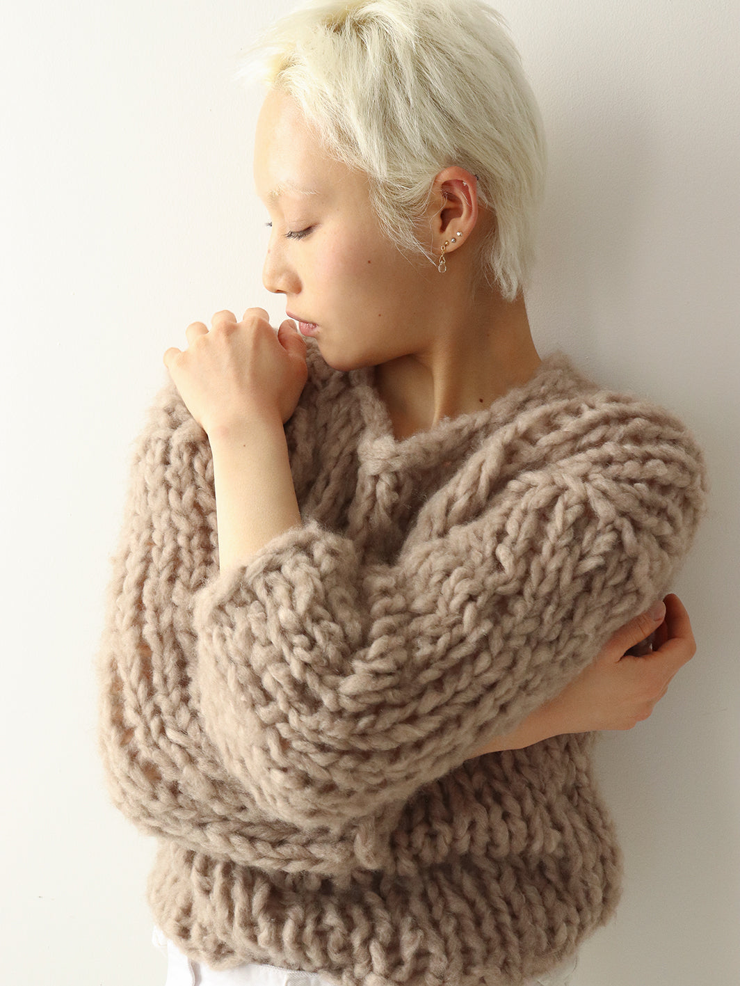 Cashmere Sweater - Taupe