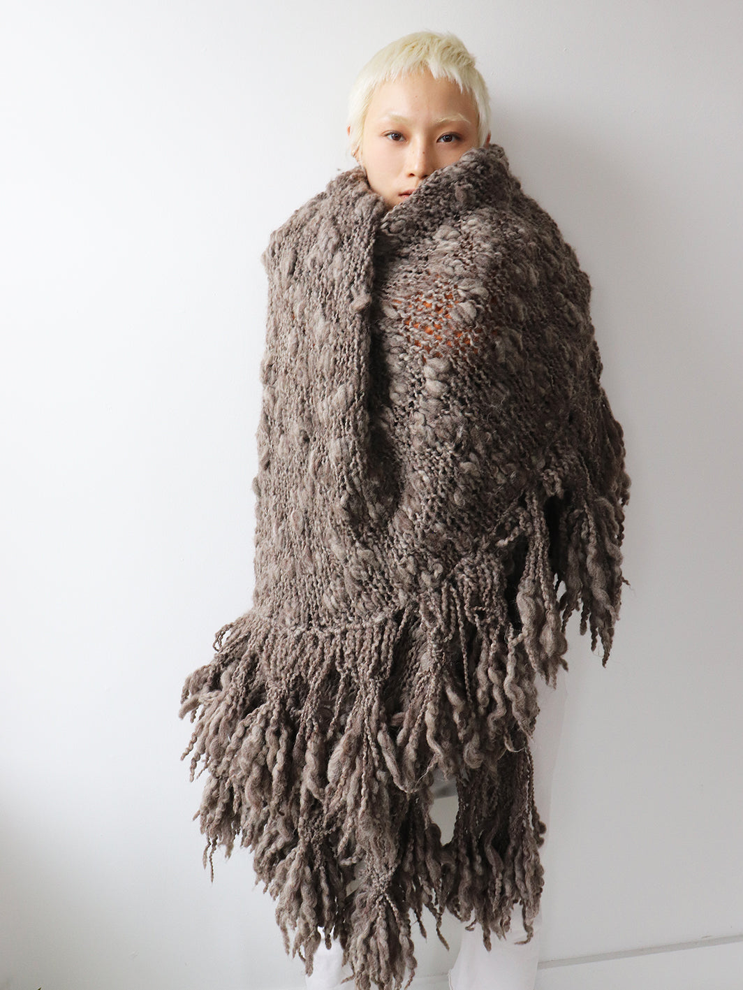 Wool - Throw - Ash Brown